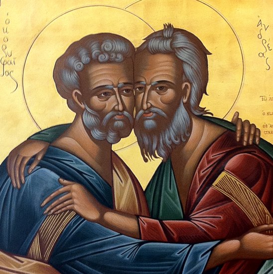Petrus och Paulus bråkar inte om Anden